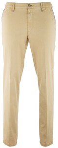 MENS Meran Contrasted Flat-Front Pants Soft Yellow