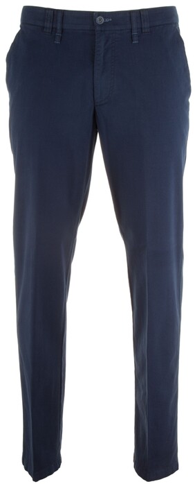 MENS Meran Modern-Fit Contrasted Flat-Front Pants Royal Blue