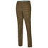 MENS Modern Meran Fine Pattern Pants Mid Brown