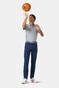 Meyer Bonn Active High Performance Ultralight Fancy Microstructure Broek Blauw