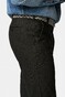 Meyer Bonn Active Jersey Look Flat-Front Chino Broek Antraciet