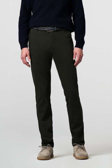 Meyer Bonn Deluxe Warming Cotton Cashmere Pants Dark Laurel