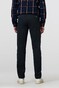 Meyer Bonn Fine Micro Texture 2-Way Stretch Subtle Liberty Contrast Broek Donker Blauw