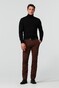 Meyer Bonn Subtle Structure Micro Twill Organic Cotton Fine Stretch Broek Dark Copper