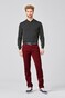 Meyer Bonn Super-Stretch Luxury Heavy Twill Organic Cotton Broek Donker Rood