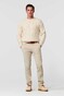 Meyer Bonn Super-Stretch Luxury Heavy Twill Organic Cotton Broek Licht Beige