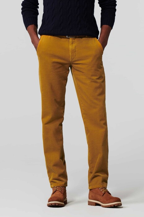 Meyer Bonn Superstretch Premium Corduroy Corduroy Trouser Amber