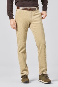 Meyer Bonn Superstretch Premium Corduroy Corduroy Trouser Beige