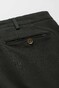 Meyer Bonn Thermal Fine Twill Cotton Subtle Stretch Broek Donker Olijfgroen