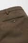 Meyer Bonn Thermal Fine Twill Cotton Subtle Stretch Broek Donker Taupe