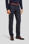 Meyer Bonn Wool Blend Micro Check Texture Broek Donker Blauw