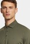 Meyer Bryson Active High Performance Long Sleeve Jersey-Look Poloshirt Olive