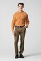 Meyer Chicago Canvas Look Fine Structure Organic Cotton Pants Brown