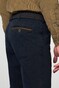 Meyer Chicago Fine Organic Cotton Twill 2-Way Stretch Broek Navy