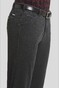Meyer Chicago Microstructure Super-Stretch Organic Cotton Pants Anthracite Grey