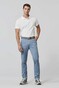 Meyer Chicago Organic Cotton Two-Tone Super-Stretch Pants Blue