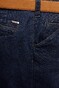 Meyer Chicago Soft Cotton Wool Blend Denim Chino Jeans Blue Stone