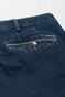 Meyer Chicago Subtle Bi-Color Denim Jeans Blue Stone