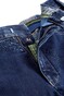 Meyer Chicago Subtle Two-Tone Denim Super-Stretch Jeans Dark Blue Stone