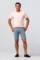 Meyer Chicago Summer Cotelé Uni Cotton Stretch Blend Bermuda Blue