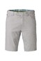 Meyer Chicago Summer Cotelé Uni Cotton Stretch Blend Bermuda Grey