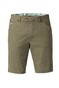 Meyer Chicago Summer Cotelé Uni Cotton Stretch Blend Bermuda Olive