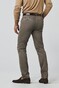 Meyer Chicago Two-Tone Organic Cotton Stretch Broek Coffee