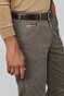 Meyer Chicago Two-Tone Organic Cotton Stretch Broek Coffee