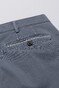 Meyer Chicago Two-Tone Organic Cotton Stretch Pants Blue