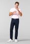 Meyer Chicago Ultralight Organic Cotton Two-Way Stretch Micro Texture Broek Marine