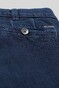 Meyer Diego Cross Contrast Denim Organic Cotton Jeans Dark Evening Blue