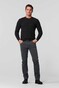 Meyer Diego Wool-Look Bi-Color Organic Cotton Subtle Stretch Broek Antraciet