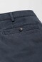 Meyer Diego Wool-Look Bi-Color Organic Cotton Subtle Stretch Broek Donker Blauw