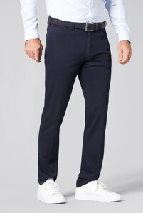 Meyer Dublin Organic Cotton Subtle Stretch Jeans Navy