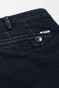 Meyer Dublin Organic Super-Stretch Cotton Blend Denim Swing Pockets Jeans Navy