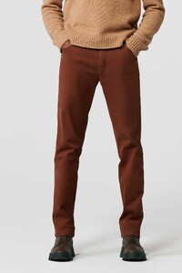 Meyer Dublin Swing Pocket Fine Twill Organic Cotton Subtle Stretch Pants Caramel