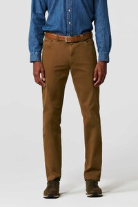 Meyer Dublin Swing Pocket Fine Twill Organic Cotton Subtle Stretch Pants Copper