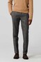 Meyer Exclusive Wool Blend Flannel Check Broek Grijsblauw