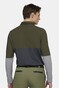 Meyer Justin Active High Performance Longsleeve Color Block Polo Olive-Multi