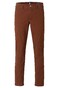 Meyer M5 Chino Organic Cotton Comfort Stretch Micro Texture Broek Dark Copper