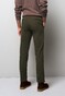 Meyer M5 Chino Organic Cotton Comfort Stretch Micro Texture Broek Donker Groen