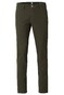 Meyer M5 Chino Organic Cotton Comfort Stretch Micro Texture Broek Donker Groen