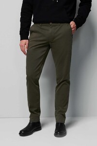 Meyer M5 Comfort Casual Cotton Pants Dark Green