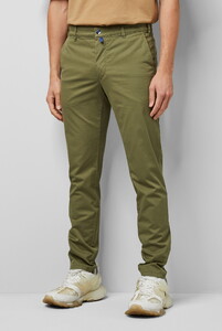 Meyer M5 Fit Solid Color Organic Cotton Subtle Stretch Pants Olive