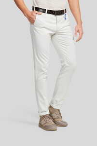 Meyer M5 Fit Super Stretch Luxury Pima Cotton Broek Off White