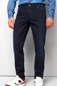 Meyer M5 Five Organic Cotton Comfort Stretch Authentic Denim Jeans Donker Blauw