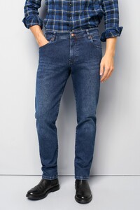 Meyer M5 Five Organic Cotton Comfort Stretch Authentic Denim Jeans Stone Blue
