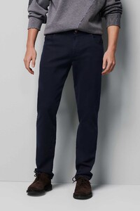 Meyer M5 Modern Cotton Twill Color Denim Super-Stretch Jeans Marine