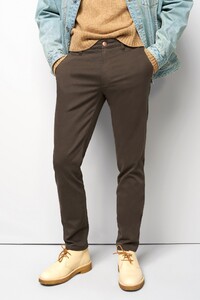 Meyer M5 Move Jersey Look Comfort Stretch Pants Khaki