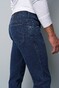 Meyer M5 Slim Clean Dark Denim Super Stretch Jeans Dark Evening Blue